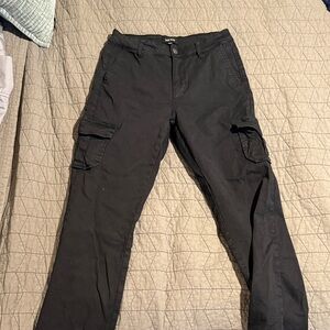 Well Worn Charcoal Utility Pants